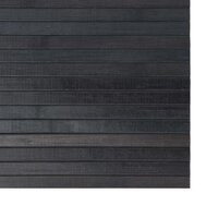 Vloerkleed rechthoekig 70x300 cm bamboe grijs