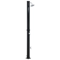 Solardouche 20 L 220 cm zwart