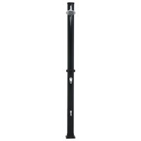 Solardouche 20 L 220 cm zwart