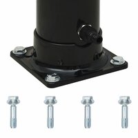 Solardouche 20 L 220 cm zwart
