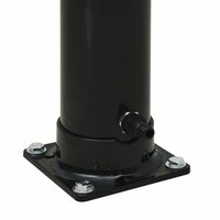 Solardouche 20 L 220 cm zwart