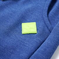 Kinderjoggingbroek 104 gem&ecirc;leerd blauw