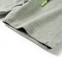 Kindershorts met trekkoord 128 gem&ecirc;leerd lichtkakikleurig