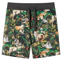 Kindershort met trekkoord 92 oudpetrol