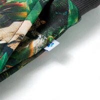 Kindershort met trekkoord 92 oudpetrol