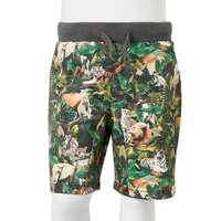 Kindershort met trekkoord 92 oudpetrol