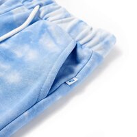 Kindershorts met trekkoord 104 zachtblauw
