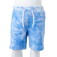 Kindershorts met trekkoord 104 zachtblauw