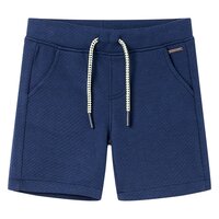 Kindershorts met trekkoord 92 donkerblauw
