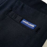 Kindershort 92 marineblauw