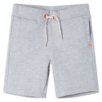 Kindershorts met trekkoord 92 grijs