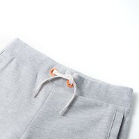 Kindershorts met trekkoord 92 grijs