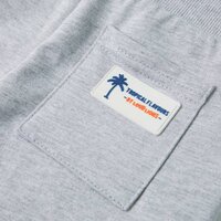 Kindershorts met trekkoord 92 grijs