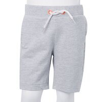 Kindershorts met trekkoord 92 grijs