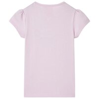 Kindershirt 128 lila