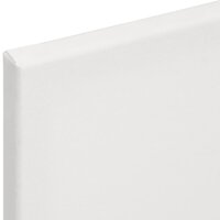 Canvasdoeken 12 st stof en massief grenenhout wit