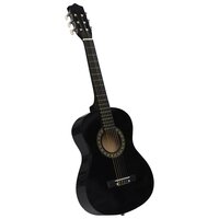 Gitaar klassiek beginner en kinderen 1/2 34&amp;quot; zwart