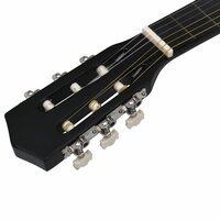 Gitaar klassiek beginner en kinderen 1/2 34&amp;quot; zwart