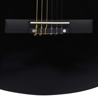 Gitaar klassiek beginner en kinderen 1/2 34&amp;quot; zwart