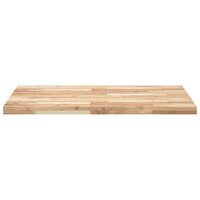 Bureaublad 120x70x4 cm onbehandeld massief acaciahout