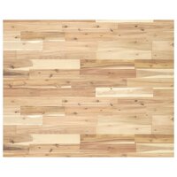 Bureaublad 100x80x4 cm onbehandeld massief acaciahout