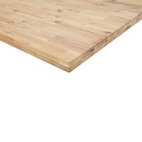 Wandschappen 4 st zwevend 60x30x4 cm onbehandeld acaciahout
