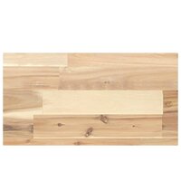 Wandschappen 4 st zwevend 40x20x4 cm onbehandeld acaciahout