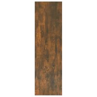 Boekenkast/kamerscherm 100x30x103 cm gerookt eikenkleur
