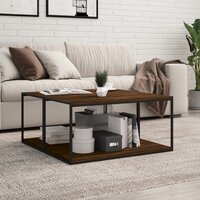 Wandschappen 4 st 80x40x1,5 cm bewerkt hout bruin eikenkleur