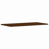Wandschappen 4 st 80x40x1,5 cm bewerkt hout bruin eikenkleur