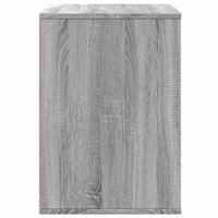 Ladekast 80x41x58 cm bewerkt hout grijs sonoma eikenkleurig