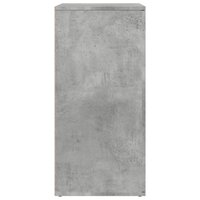 Dressoir 79x38x80 cm bewerkt hout betongrijs
