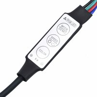 Badkamerspiegel LED 60x8,5x37 cm acryl hoogglans grijs