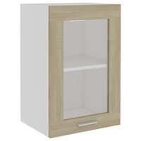 Hangkast 40x31x60 cm bewerkt hout sonoma eikenkleurig