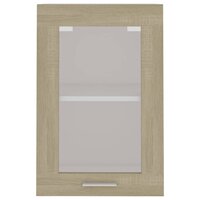 Hangkast 40x31x60 cm bewerkt hout sonoma eikenkleurig