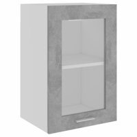 Hangkast 40x31x60 cm bewerkt hout betongrijs