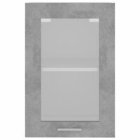 Hangkast 40x31x60 cm bewerkt hout betongrijs