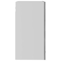 Hangkast 40x31x60 cm bewerkt hout betongrijs