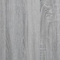 Opbergbox 100x42x46 cm bewerkt hout grijs sonoma eikenkleurig