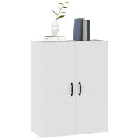 Hangkast 69,5x34x90 cm bewerkt hout wit
