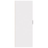Hangkast 69,5x34x90 cm bewerkt hout wit