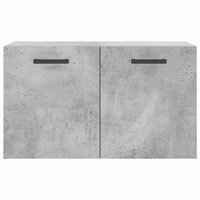 Wandkast 60x36,5x35 cm bewerkt hout betongrijs