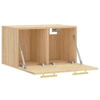 Wandkast 60x36,5x35 cm bewerkt hout sonoma eikenkleurig