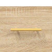 Wandkast 60x36,5x35 cm bewerkt hout sonoma eikenkleurig