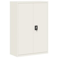 Archiefkast 90x40x180 cm staal wit