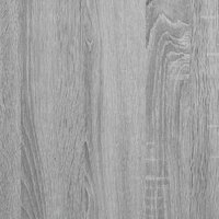 3-delige Badkamermeubelset bewerkt hout grijs sonoma eikenkleur