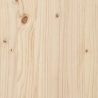 Tafelblad rechthoekig 110x60x2,5 cm massief grenenhout
