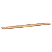 Tafelblad rechthoekig 140x20x2 cm massief acaciahout