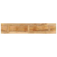 Tafelblad rechthoekig 160x20x3,8 cm massief ruw mangohout