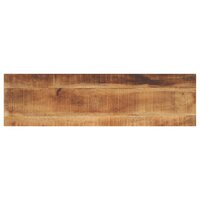 Tafelblad rechthoekig 100x20x2,5 cm massief ruw mangohout